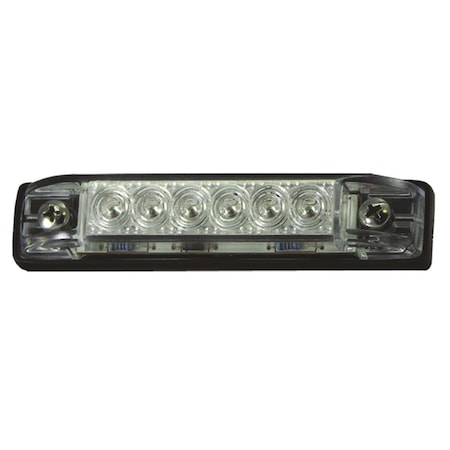 Strike3 LED-51810-DP 8 in. LED Slim Line Utility Strip Lights, Clear ST410852